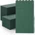 Party Solids Dark Green Scalloped Napkins Disposable 20 Pcs 3-Ply Dark Green Scalloped Dinner