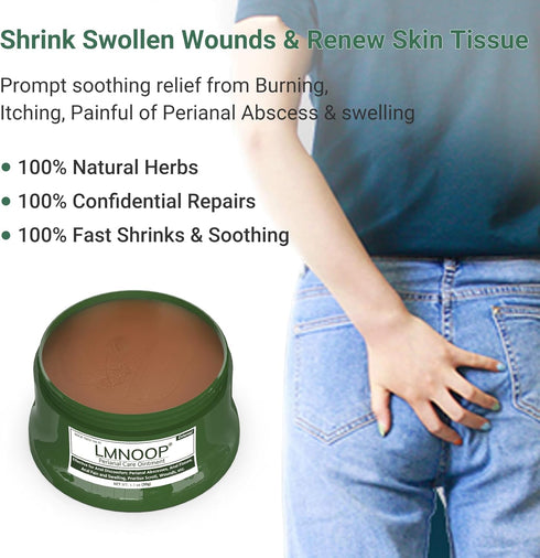 Perianal Repair Ointment: Treatments for Anal Fistula, Anal Fissure, Perianal Abscess, Rapid Relief from Pain, Burning