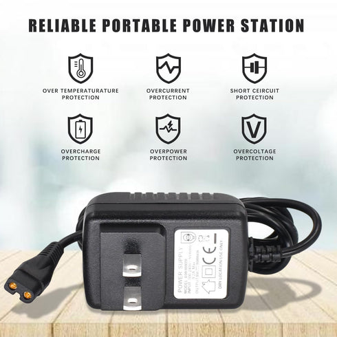 Replacement Charger for BaByliss PRO Trimmer, 4.5V Power Adapter for BaByliss Hair Clippers, Compatible with Multiple