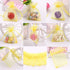 Stratalife 100PCS 5X7 Small Organza Bags with Drawstring for Wedding Party Favor, Jewelry, Candy Bags, Yellow