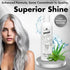 Softly Silver Shampoo, 2 in 1 Purple Restorative Hair Wash for Gray Hair, Adds Luster, Bounce & Body, with Panthenol