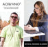 AQWANO 2 Pack Round Bifocal Reading Glasses, 3.0, UV400 Protection, Fashion Oversized Retro Sunglasses for Men Women