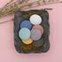Set 14Pcs Top Plaza Lava Rock Stone Aromatherapy Essential Oil Diffuser Square Ceramic Fragrance Perfume Ware Bowl