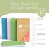 Plant-Based Pop-Up Sponges, Pack of 12 Cellulose Sponges, Highly Absorbent, Non Scratch