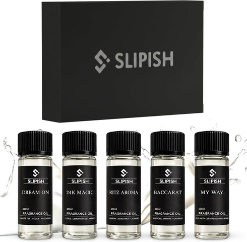 SLIPISH Hotel Diffuser Oil Discovery Kit 5 20ml Fragrance Oils | Inspired by