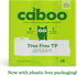 Caboo Tree Free Toilet Paper, Septic Safe Bath Tissue, Quick Dissolving 2 Ply Sheets - 300 Sheets Per Roll, 9 Double Rolls