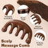 PKRFCJ 2 1, 1) Wooden Scalp Massager Pcs Massage Comb Brown Wood Massager Tool,Body Guas Sha Tools for Head, Neck