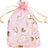 Volanic 100PCS 4X6 Inch Sheer Heart Organza Bags with Drawstring for Christmas Candy Jewelry Party Favors