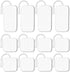 Durable Replacement Pads Compatible with AUVON TENS 7000 TENS Unit, 12 pcs Multiple Sizes