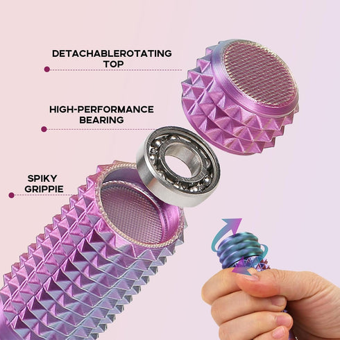 Tino hiahia 3D (5Pcs-Rotation) Little Ouchies Pain Fidget, Portable Stim Tools for Adults, Printed Fidget Toys
