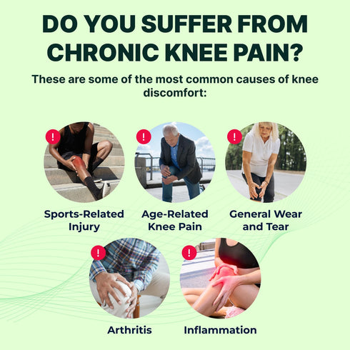 Wellnee Knee Brace with Silicone Padding - Wellknee Compression Sleeve for Men & Women - Joint Support that Massages