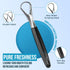 Tongue Cleaner, Stainless Steel Tongue Scraper for Fresh Breath, Black and Red, Small Size