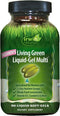 Irwin Naturals Women's Living Green Liquid-Gel Multi Vitamin - 70 Nutrients, Wholefood Blend, 90 Softgels