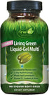 Irwin Naturals Women's Living Green Liquid-Gel Multi Vitamin - 70 Nutrients, Wholefood Blend, 90 Softgels