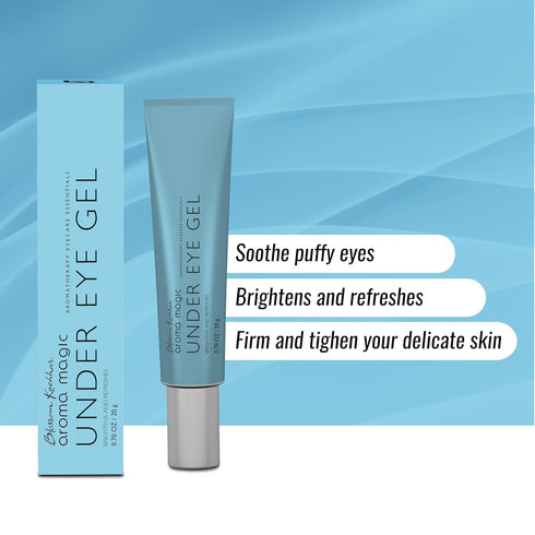 Under Eye Gel, Reduces Puffiness & Dark Circles, Lightweight Non-Greasy Formula, 0.71 Oz