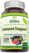 Herbal Secrets Immune Support 120 Count | Vitamin C & Elderberry | Berry Flavor Chewable Tablets