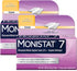 Monistat 7 Day Yeast Infection Treatment for Women, 7 Miconazole Cream Applications with 7 Disposable Applicators, 2