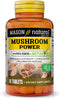MASON NATURAL Mushroom Power with 95% EGCG & Matcha - Optimal Wellness, Stress Support, 60 Plant Based Tablets