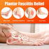 Plantar Fasciitis Insoles for Men Women, Arch Support Inserts, Pain Relief Orthotics for Flat Feet, Work Boot Shoe