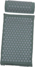 Set 2pcs Acupoint Massage Mat Pillow with Carry Bag Body Massaging Mat for Relaxation Acupuncture Therapy for Back