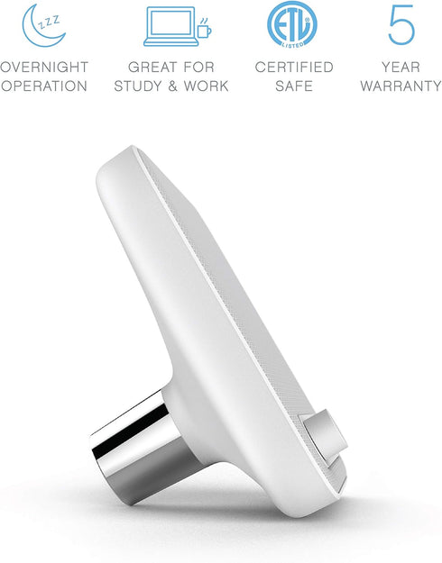 Seamless 6 Pure Enrichment Wave Premium Sleep Sound Machine with USB Charger - Looping with Soothing All-Natural