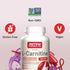 Jarrow Formulas L-Carnitine 500 mg, 100 Veggie Capsules for Cellular Energy Production, 100 Day Supply