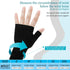 Geyoga 4 Pcs Palm Brace Wrist Support Sleeves for Men and Women, Compression Carpal Tunnel for Hand Pain Relief (Black,
