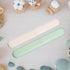 VOCOSTE 2pcs Traveling Toothbrush Holders Case, PP Toothbrush Case for Travel, Green, Beige, 8.07''x1.22''x0.83''