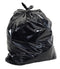 Aluf Plastics T-Tough Roll Pack (33 Gallon Capacity, Pack of 100) - Low Density Black Coreless Rolls Bag