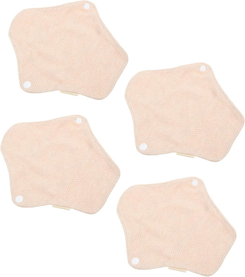 STAHAD 180mm 4pcs Reusable Cotton Sanitary Napkin Pads Washable Menstrual Pads Reusable Nursing Sanitary Cushions