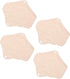 STAHAD 180mm 4pcs Reusable Cotton Sanitary Napkin Pads Washable Menstrual Pads Reusable Nursing Sanitary Cushions