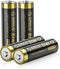 ORICO Ener-G Rechargeable AA Lithium Batteries, Long-Lasting Battery Life, 1.5V, 1500 + Charge