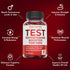 Testosterone Booster Gummies for Men, Male Enhancement, Boosts Energy & Optimizes Physical Performance, 60 Gummies