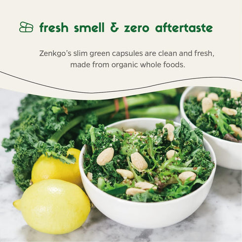Zenkgo Women's Vitamins + Probiotics, 25B CFU, Organic Whole Foods, 60Ct/30Day, Supports Immunity & Digestion