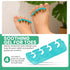 Iconikal 8-Pack Pedicure Gel Toe Separator - Soft Reusable Bunion Relief Spa Day Foot Care Supply