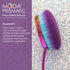 MODA Prismatic 4pc Face Makeup Brush Kit, Oval Brushes for Foundation, Contouring & Highlighting