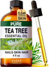 Set Set 2x4 oz Clove Oil for Oral Care & Tea Tree Oil for Skin - Aromatherapy Grade Essential Oils - fl - Kukka