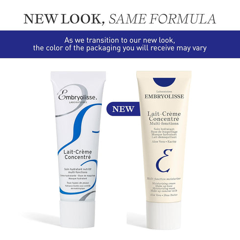 Embryolisse Lait-Cr me Concentr , Face Cream & Makeup Primer - Cream for Daily Skincare - Face Moisturizer for All Skin Types (New Packaging)