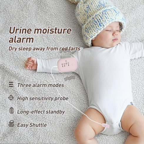 Yoicee 3 Bedwetting Alarm for Boys Girls, Night Time Potty Training Alarm Whit Working Modes, Highly Sensitive Moisture