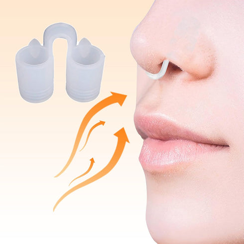 Nose Vent Sinus Relief Dilator (Pack of 12 XL Size) - Soft Vents for Nasal Snorers, Reusable Device for Peaceful Sleep
