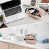 Travel Toiletry Bag for Men and Women - Water-resistant Shaving Bag with Divider and Handle for Cosmetics and Toiletries