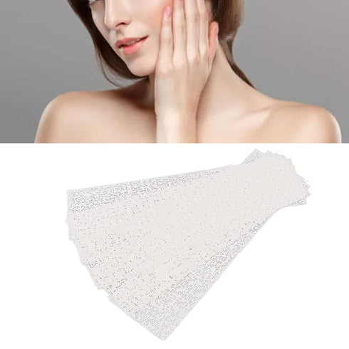 Plaster - 10 Sheet Facial Lifting Bandages Masks for V Shaped, Moisturizing to Reduce Fine Lines and Wrinkles