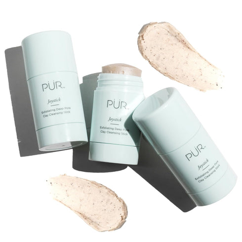 PÜR Minerals Face Clay Mask Stick, Exfoliating Deep Cleanser Joystick Clay Mask for Pores & Blackheads