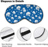 Sleeping Mask for Men & Women,Broccoli Clouds Blue Block-Out Eye Mask for Sleep with Adjustable Strap, Night Eye Cover