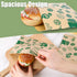 VGOODALL 50PCS Paper Sandwich Bags, Small Snack Bags 8.1x6.6inch Wax Paper Bags for Picnic & Snacks