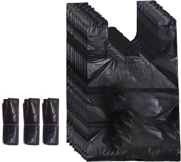 Personal Disposal Bags, Sanitary Napkin Bags Set of 300 Pack, Black Little Waste Bags