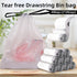 4 Gallon Trash Bags, 40 Count, Drawstring Garbage Bags for Bathroom Bedroom Office Trash Can