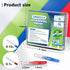 Interdental Brush and Toothpick Flossing Head, Oral Dental Hygiene Brush, Braces Cleaning Kit (72 Count, 2.5mm/3mm)