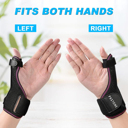 Thumb Brace, Adjustable Breathable Spica Splint for Right and Left Hand, Pain Relief for Carpal Tunnel, Arthritis