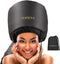 Hooded Hair Dryer Attachment with Integrated Headband, Diffuser Cap for Curly Hair, Speeds Up Drying Time